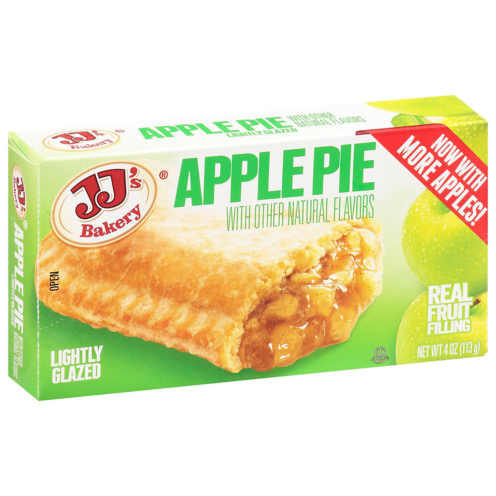 Calories in JJ's Bakery Apple Pie, 4 oz