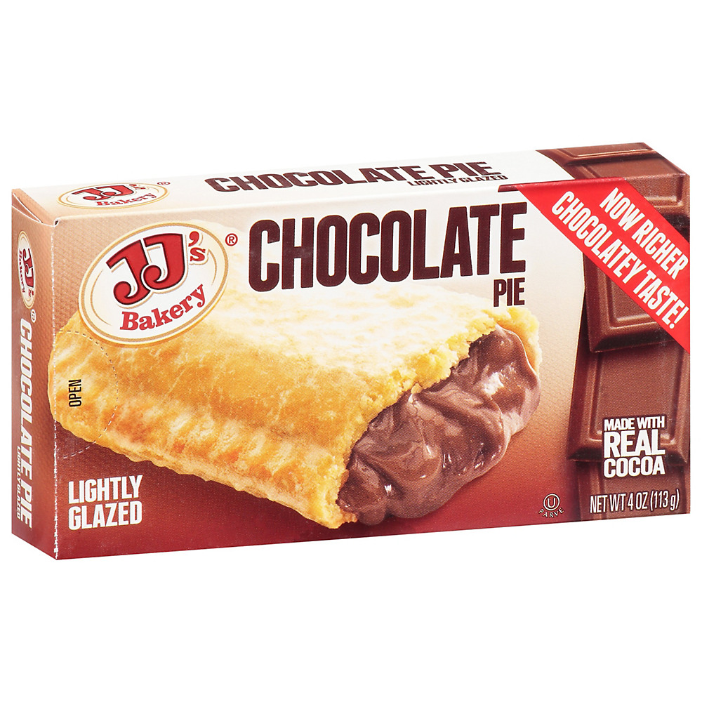 Calories in JJ's Bakery Chocolate Pie, 4 oz