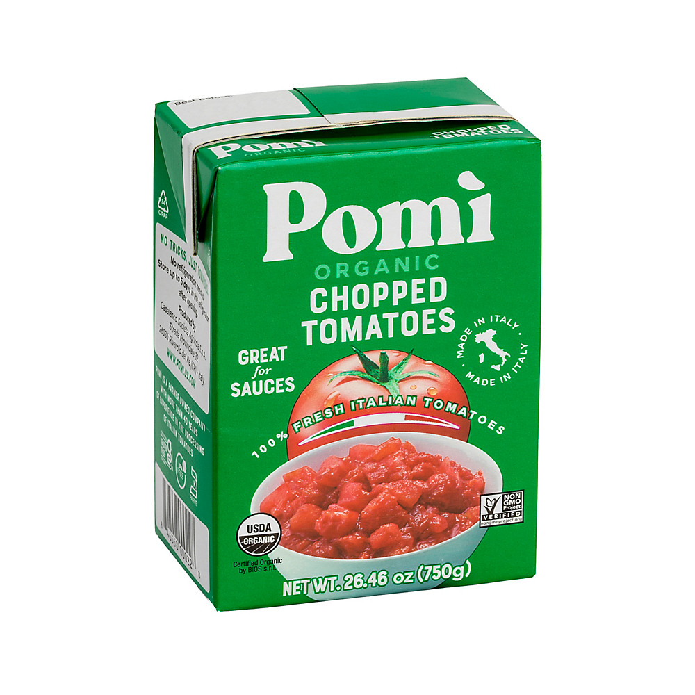 Calories in Pomi Organic Chopped Tomatoes, 26.46 oz