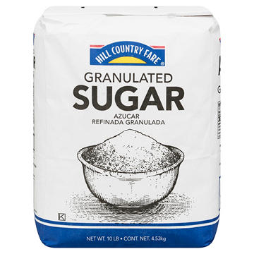 Hill Country Fare Granulated Sugar, 10 lbs