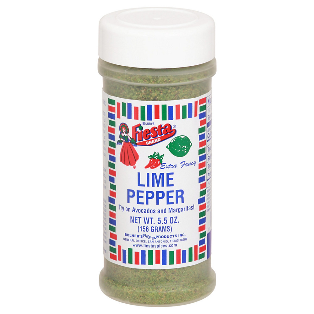 Calories in Bolner's Fiesta Lime Pepper, 5.5 oz