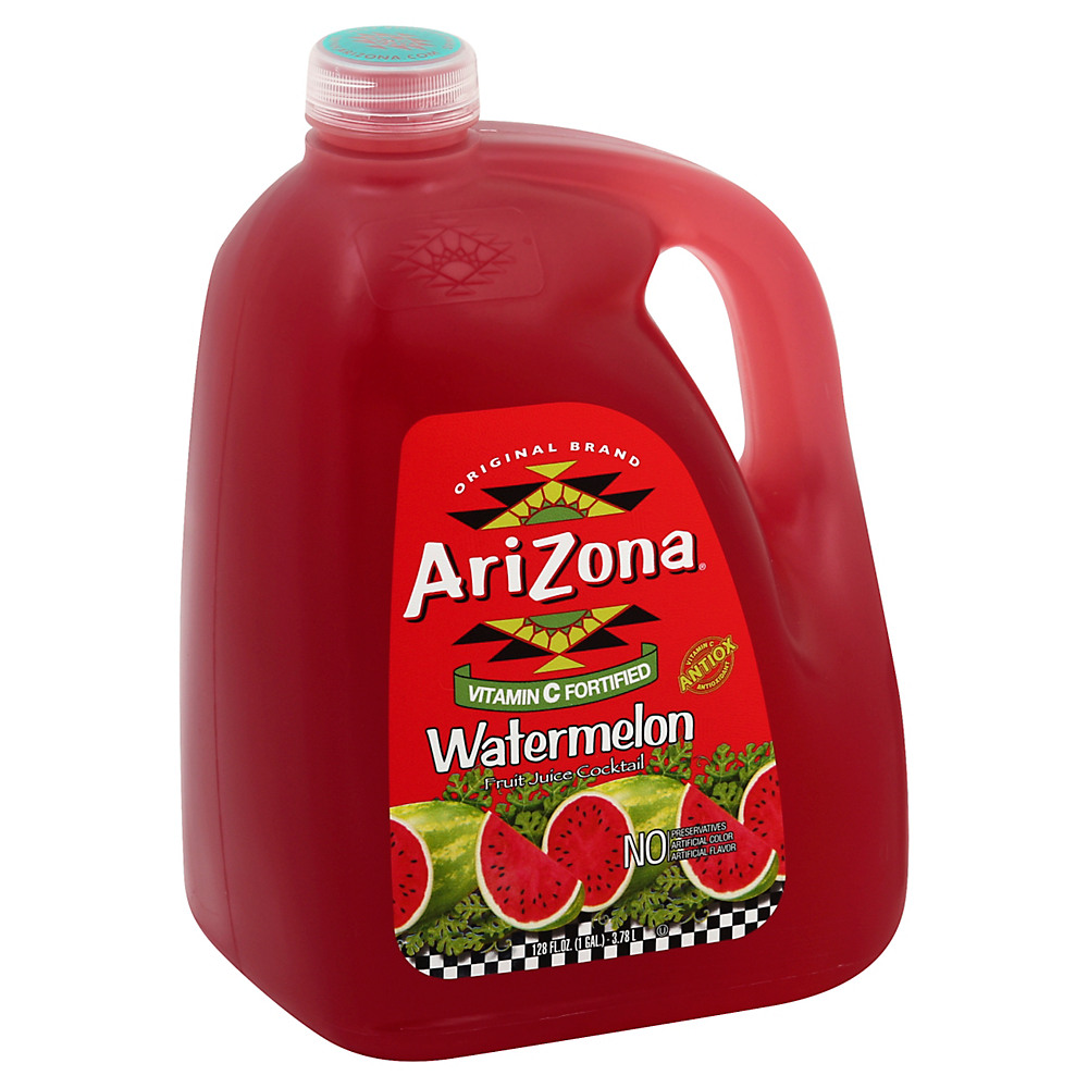 Calories in Arizona Watermelon Fruit Juice Cocktail, 128 oz