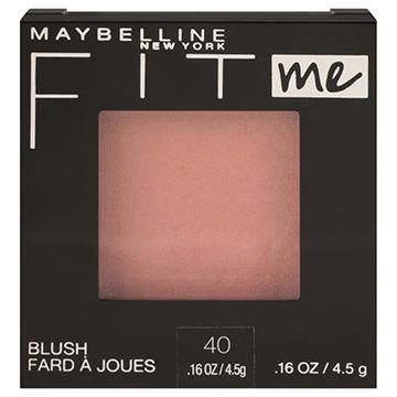 Maybelline Fit Me Blush - 40 Peach, 0.16 oz