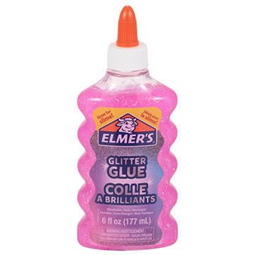 Elmer's Glitter Glue - Pink, 6 oz