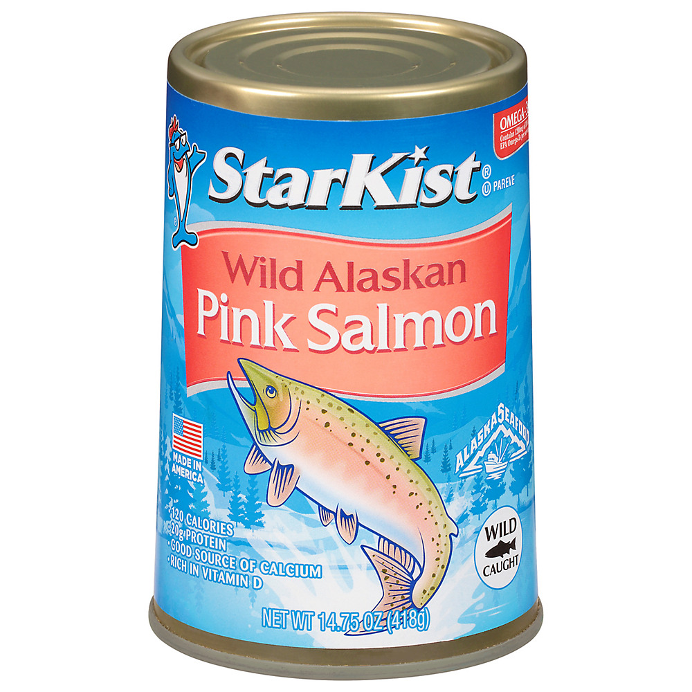 Calories in StarKist Wild Alaskan Pink Salmon, 14.75 oz