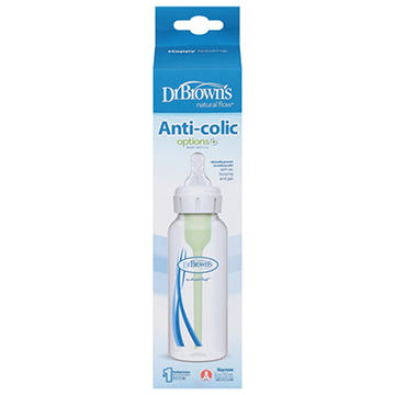 Dr. Brown's Anti-colic Options+ Baby Bottle, 8 oz