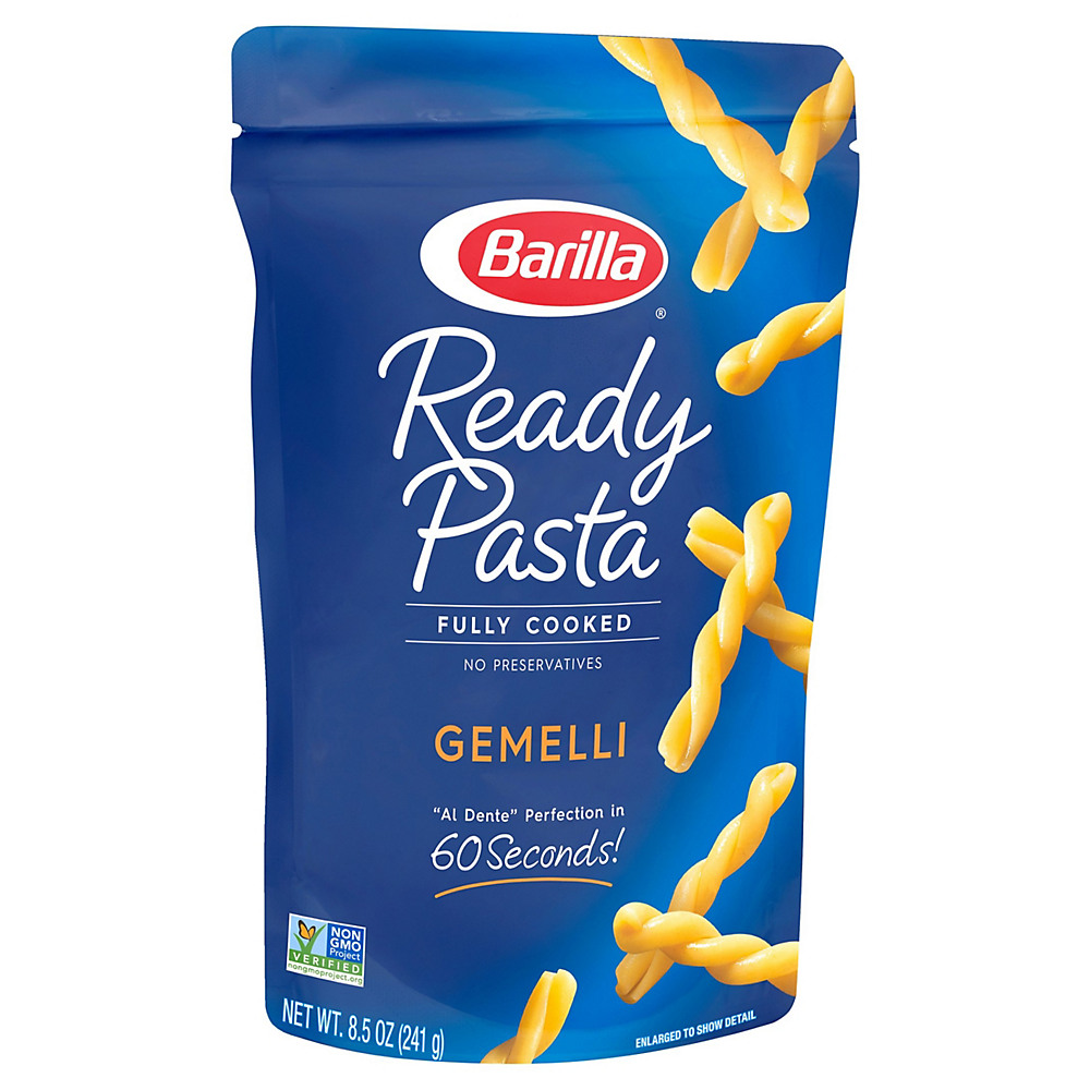 Calories in Barilla Fully Cooked Ready Pasta Gemelli, 8.5 oz