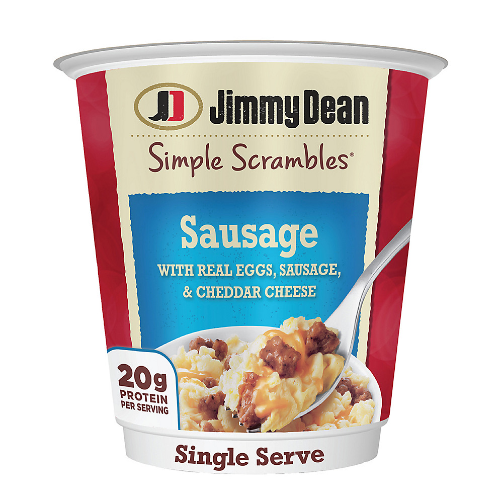 Calories in Jimmy Dean Simple Scrambles Sausage Breakfast Cup, 5.35 oz