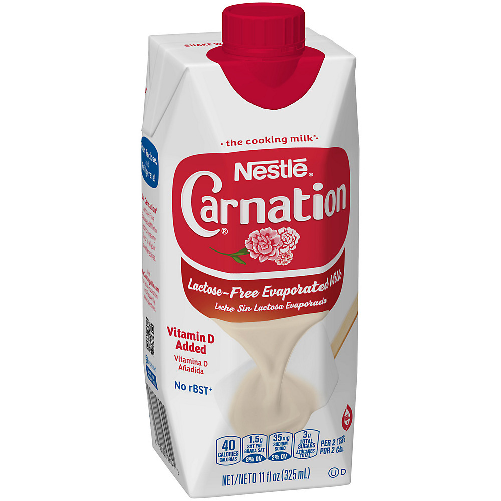 Calories in Nestle Carnation Lactose-Free Evaporated Milk, 11 oz