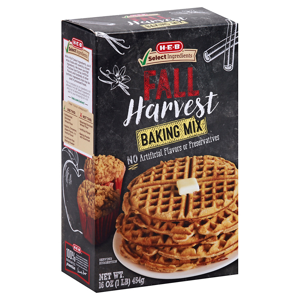 Calories in H-E-B Select Ingredients Fall Harvest Baking Mix, 16 oz