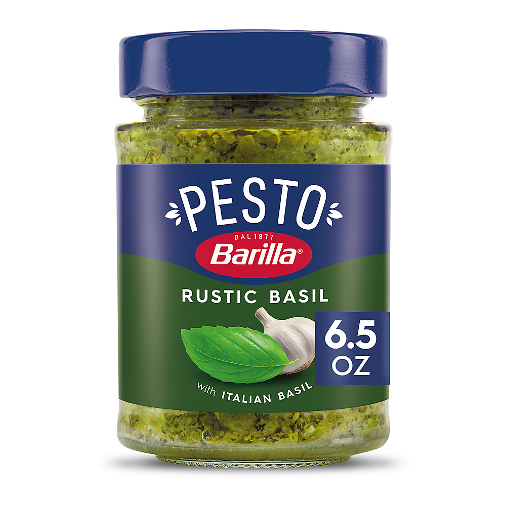 Calories in Barilla Rustic Basil Pesto Sauce and Spread, 6 oz