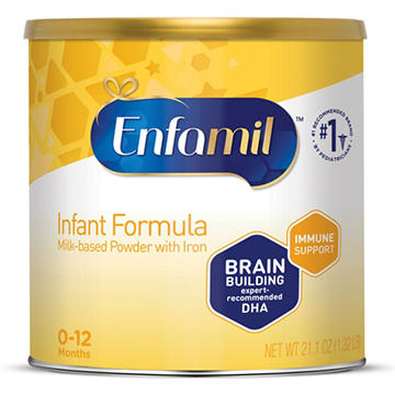 Enfamil Milk-Based Powder Infant Formula with Iron, 21.1 oz