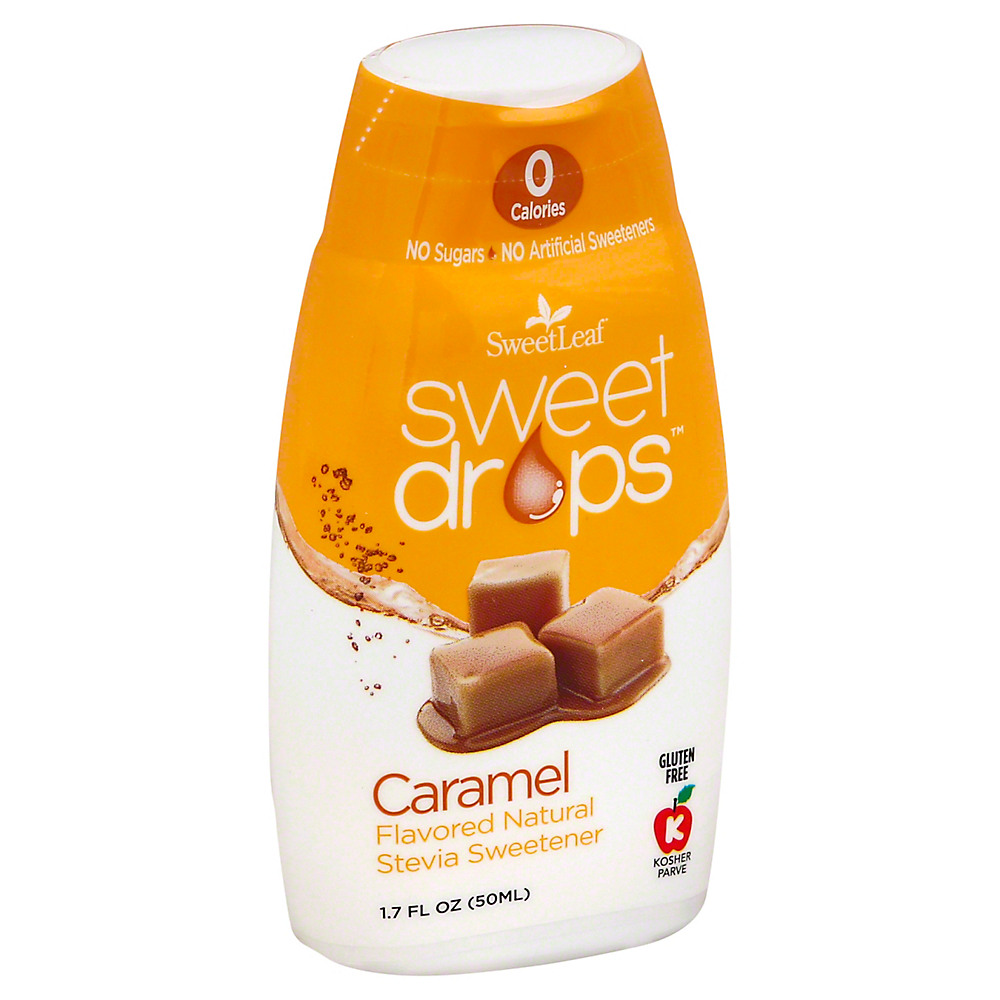 Calories in Sweet Leaf Sweet Drops Caramel Stevia Sweetener, 1.7 oz