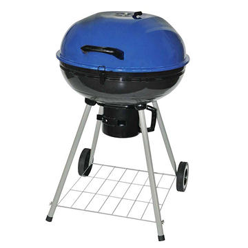 Hill Country Fare Kettle Charcoal Grill - Blue, 22"