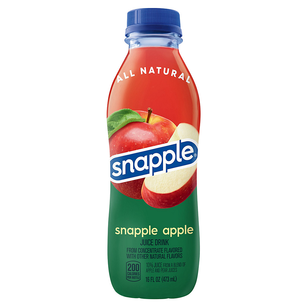 Calories in Snapple Apple Juice, 16 oz