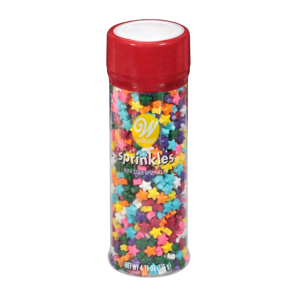 Calories in Wilton Rainbow Stars Sprinkles, 4.76 oz