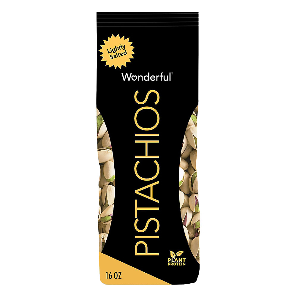 Calories in Wonderful Pistachios, Roasted and Lightly Salted, 16 oz