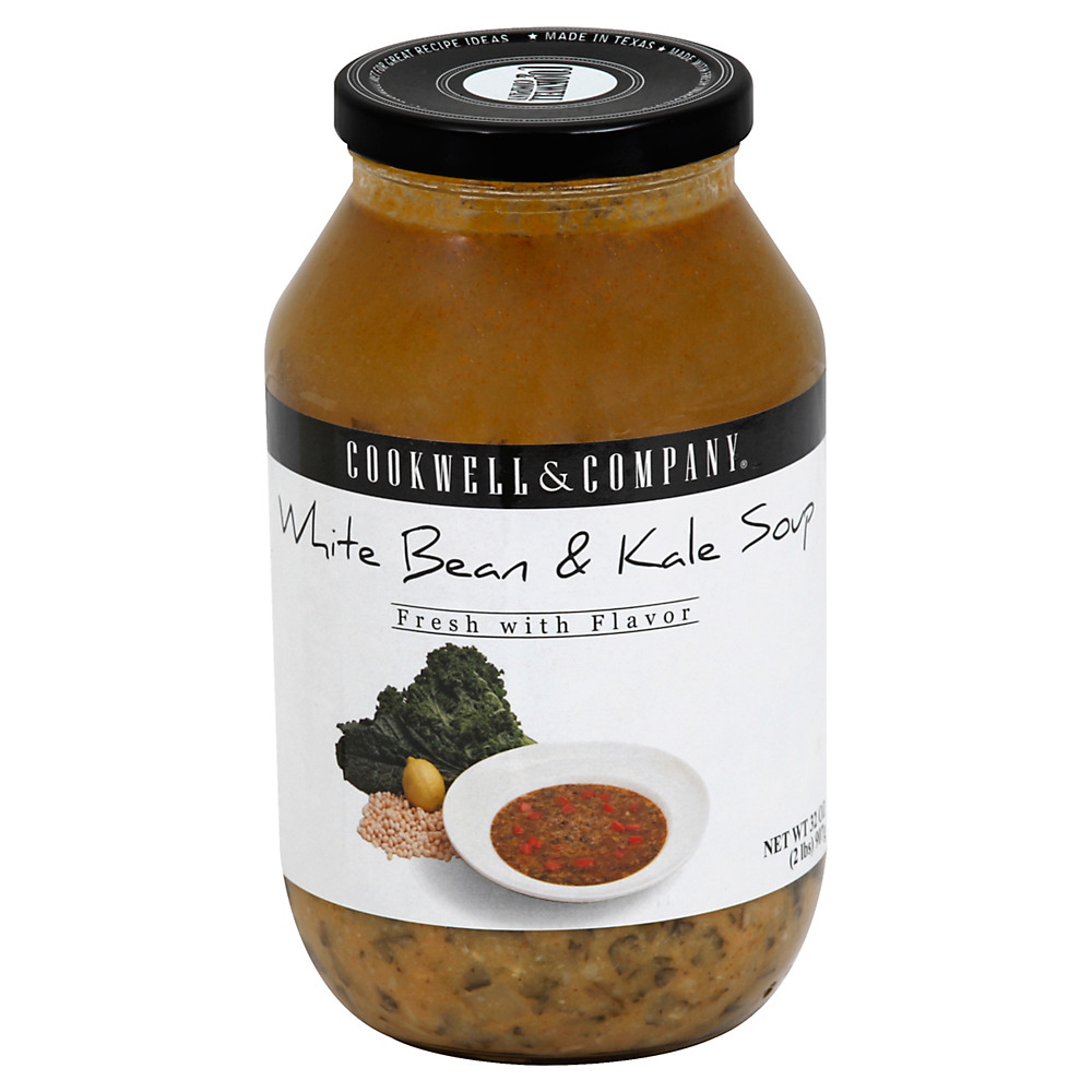 Calories in Cookwell & Company White Bean & Kale Soup, 32 oz