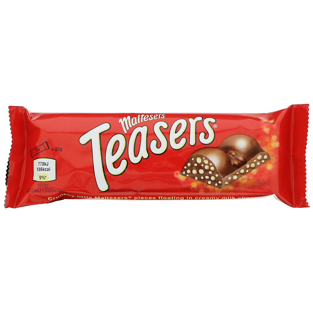 Calories in Mars Maltesers Teasers, 1.23 oz