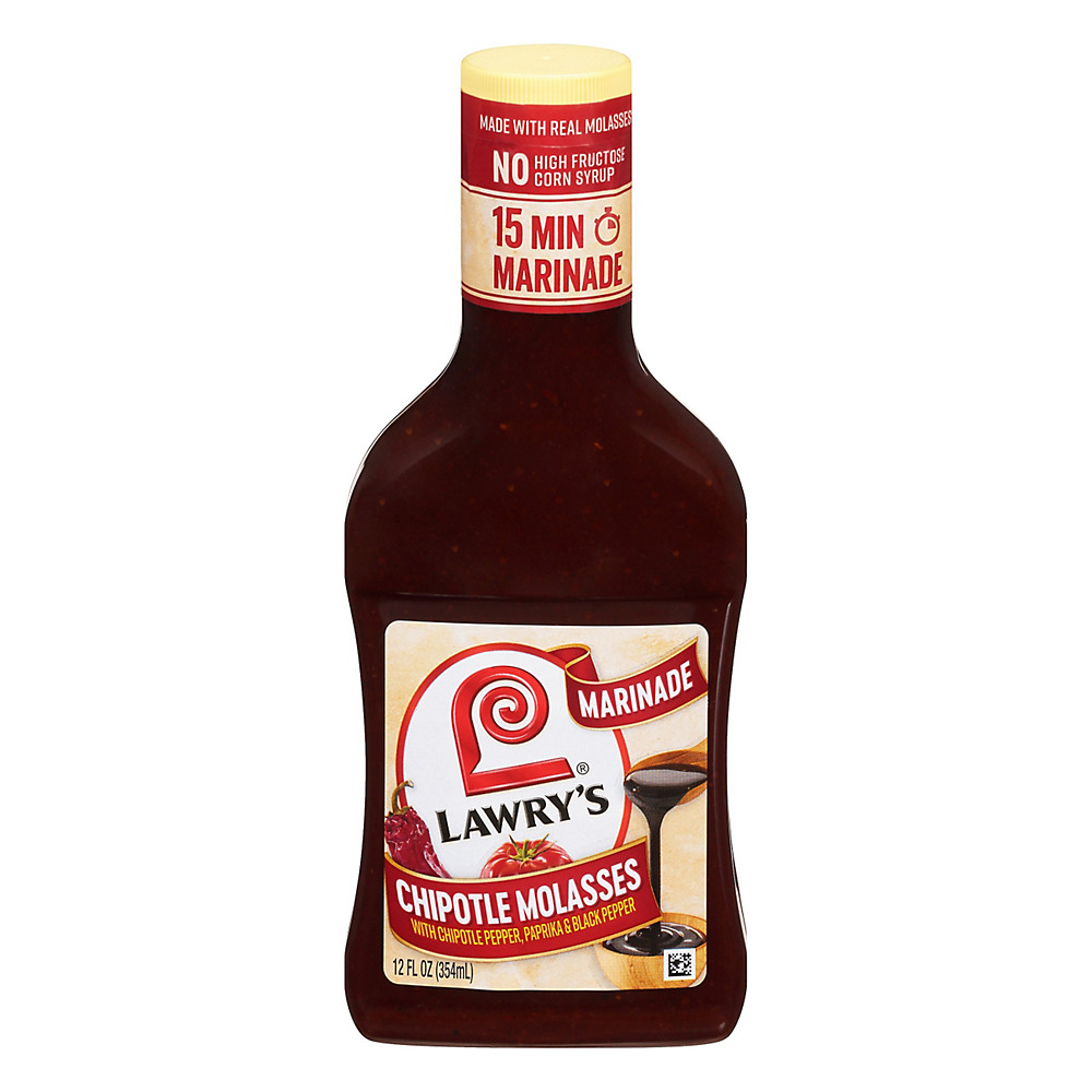 Calories in Lawry's Chipotle Molasses 30 Minute Marinade, 12 oz