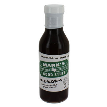 Mark's Good Stuff Lone Star Certified Hickory Brown Sugar BBQ Sauce, 14 oz