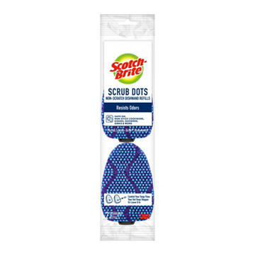 Scotch-Brite Scrub Dots Non-Scratch Dishwand Refills, 2 pk