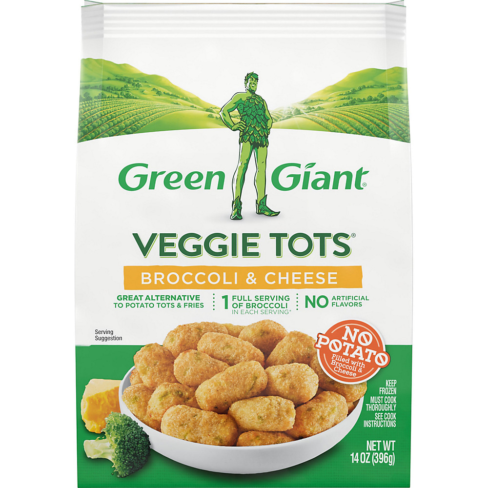 Calories in Green Giant Veggie Tots Broccoli & Cheese, 16 oz