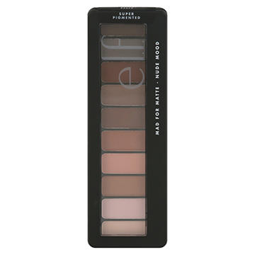 e.l.f. Mad For Matte Eyeshadow Palette- Nude Mood, 0.45 oz
