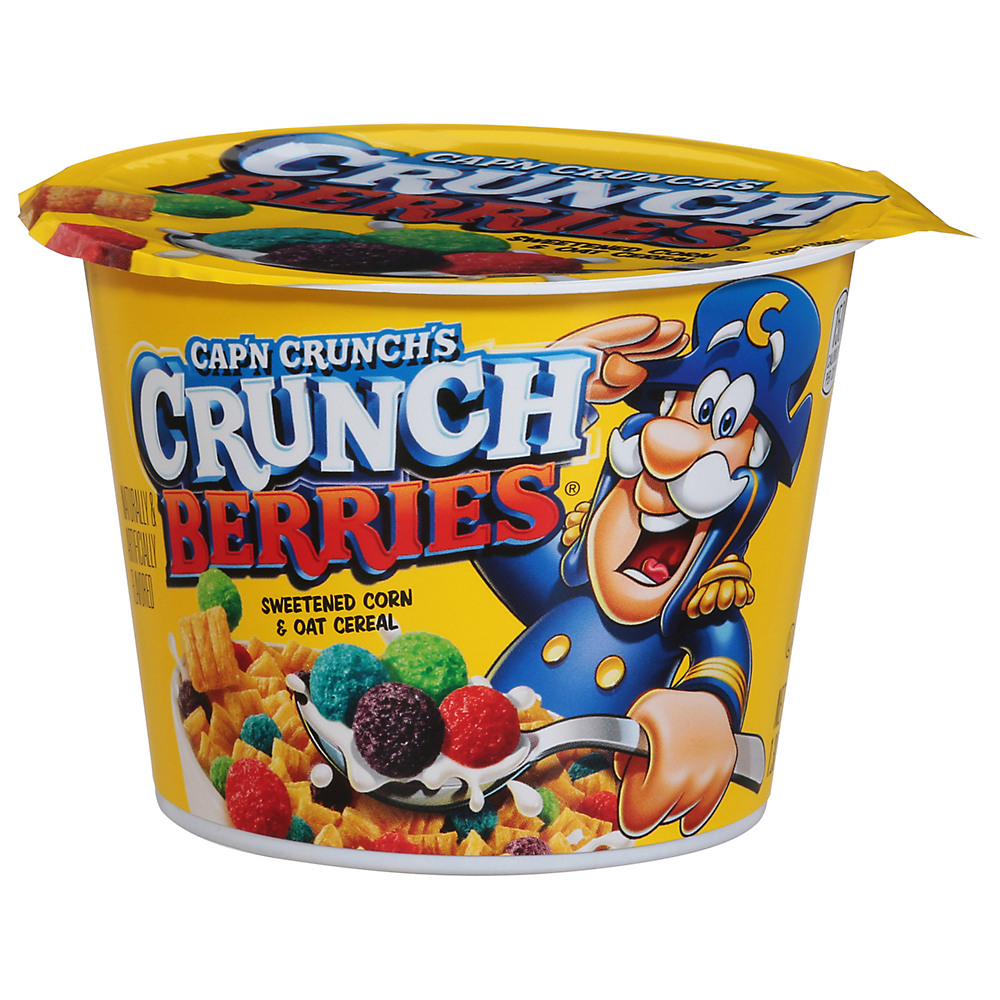 Calories in Cap'n Crunch Crunch Berries Cup, 1.3 oz