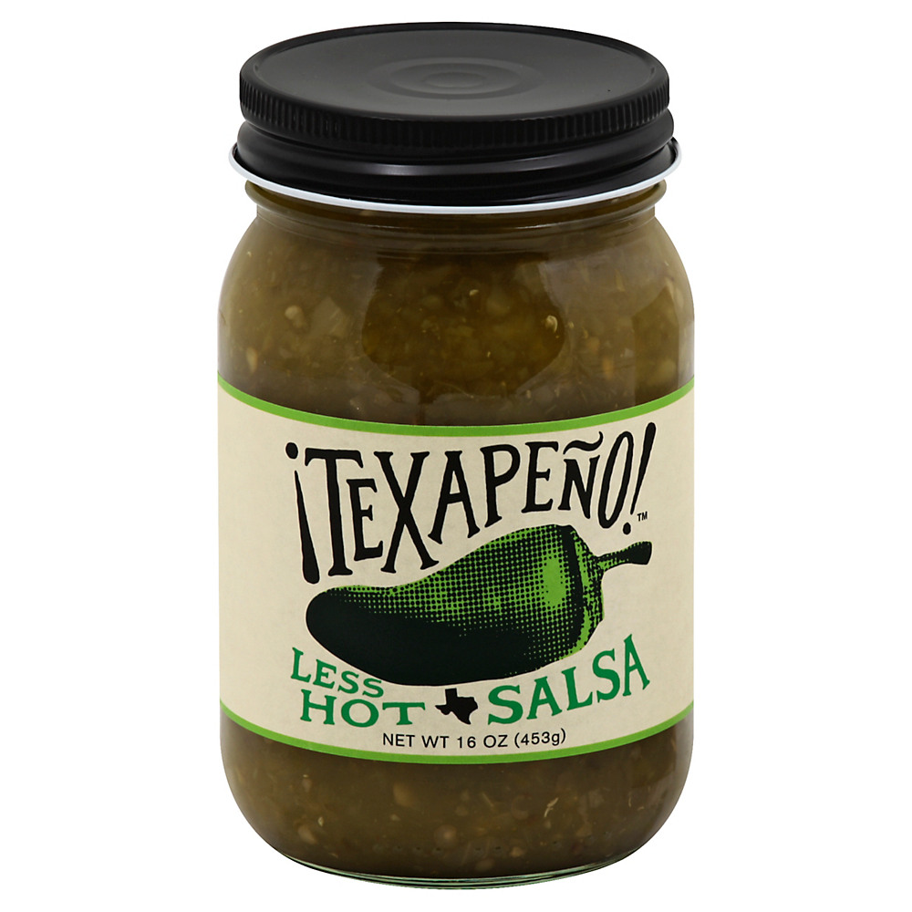 Calories in Texapeno Less Hot Salsa, 16 oz