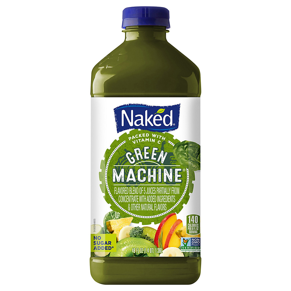 Calories in Naked Juice Green Machine Juice Smoothie, 46 oz