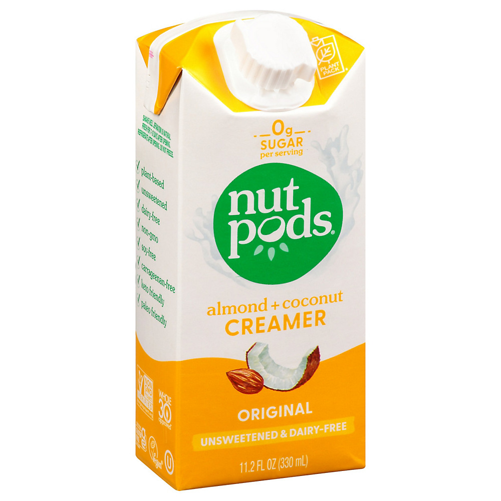 Calories in Nutpods Dairy Free Original Liquid Coffee Creamer, 11.2 oz