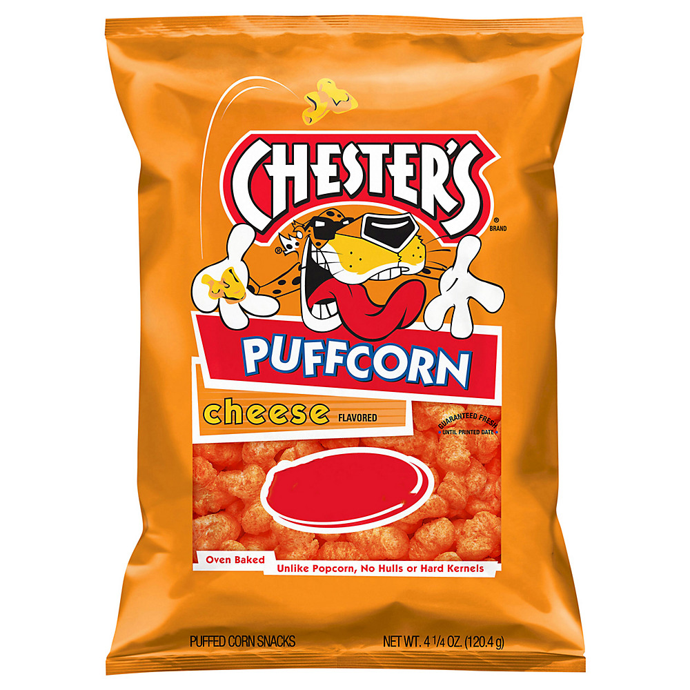 Calories in Chester's Cheese Puffcorn, 4.25 oz