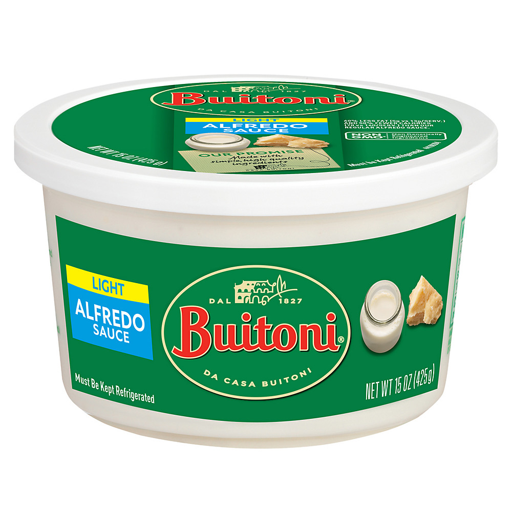 Calories in Buitoni Light Alfredo Sauce, 15 oz