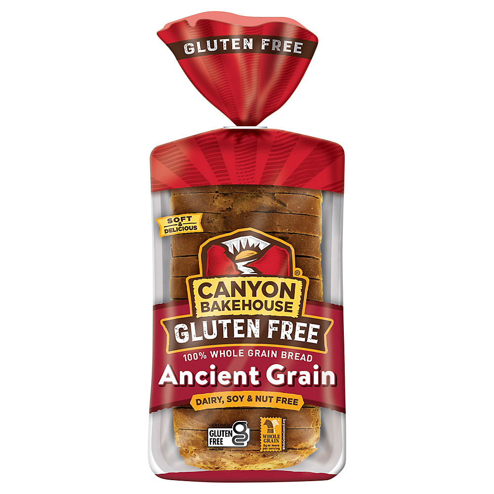 Calories in Canyon Bakehouse Gluten Free Ancient Grain Bread, 15 oz