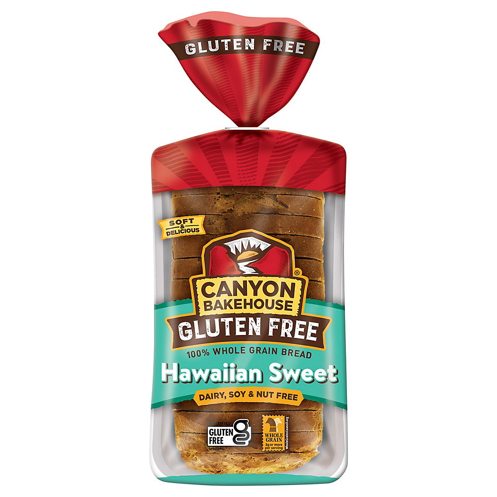 Calories in Canyon Bakehouse Gluten Free Hawaiian Sweet Bread, 15 oz