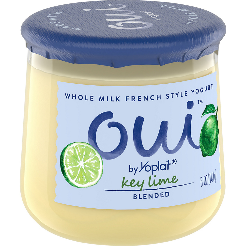 Calories in Yoplait Oui Key Lime French Style Yogurt, 5 oz