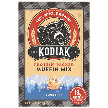 Kodiak 13g Protein Muffin Mix - Blueberry, 14 oz