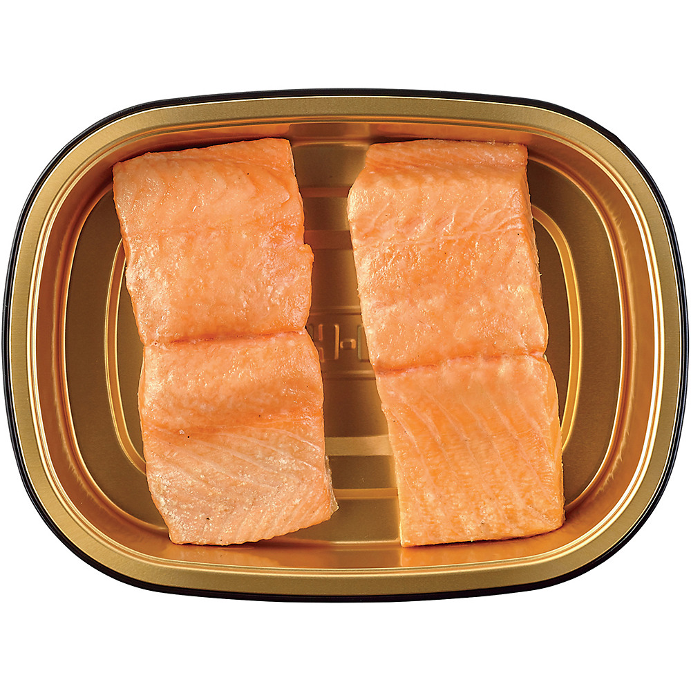 Calories in H-E-B Meal Simple Plain Atlantic Salmon Portions, 2 ct