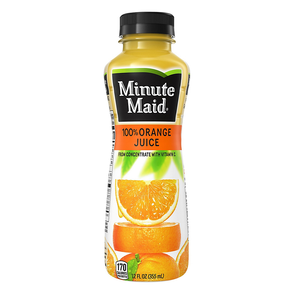 Calories in Minute Maid Orange Juice, 12 oz