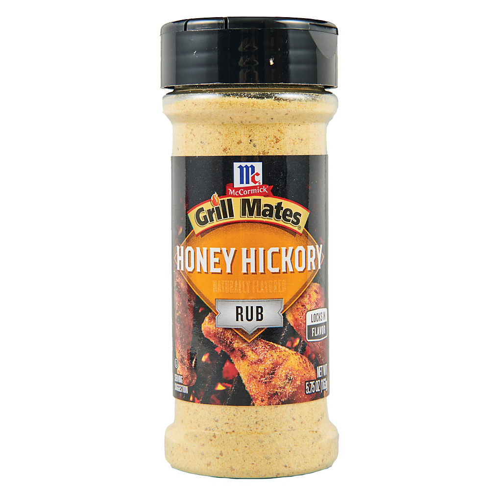 Calories in McCormick Grill Mates Honey Hickory Rub, 5.75 oz