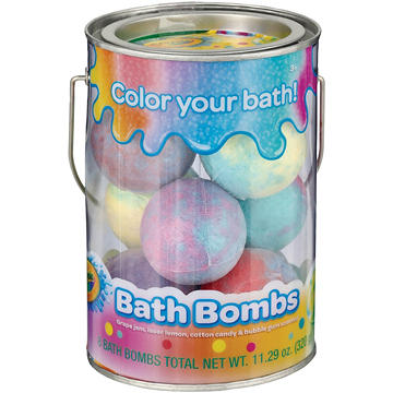 Crayola Bath Bombs Bucket, 8 ct