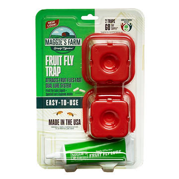 Maggie's Farm Fruit Fly Trap, 2 ct