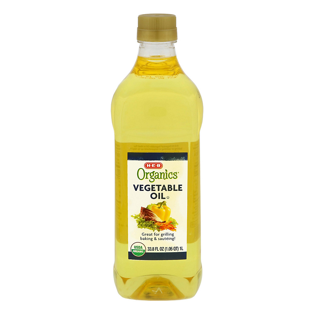 Calories in H-E-B Organics Vegetable Oil, 1 L