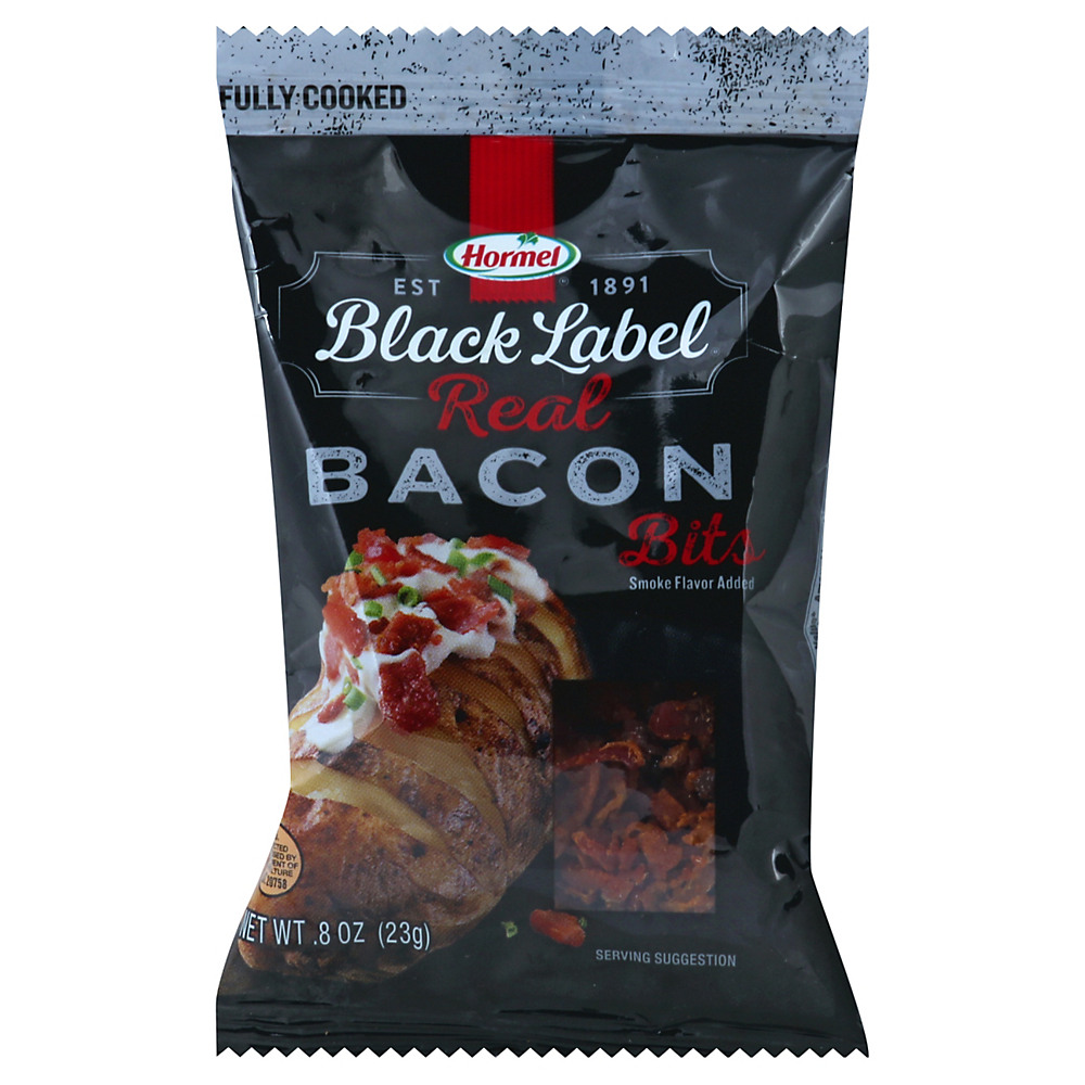 Calories in Hormel Black Label Real Bacon Bits, .8 oz