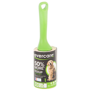 Evercare All Purpose Pet Lint Roller, 100 ct
