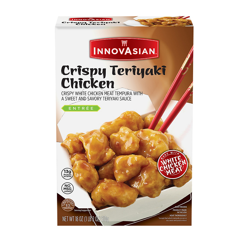 Calories in InnovAsian Cuisine Crispy Teriyaki Chicken, 18 oz