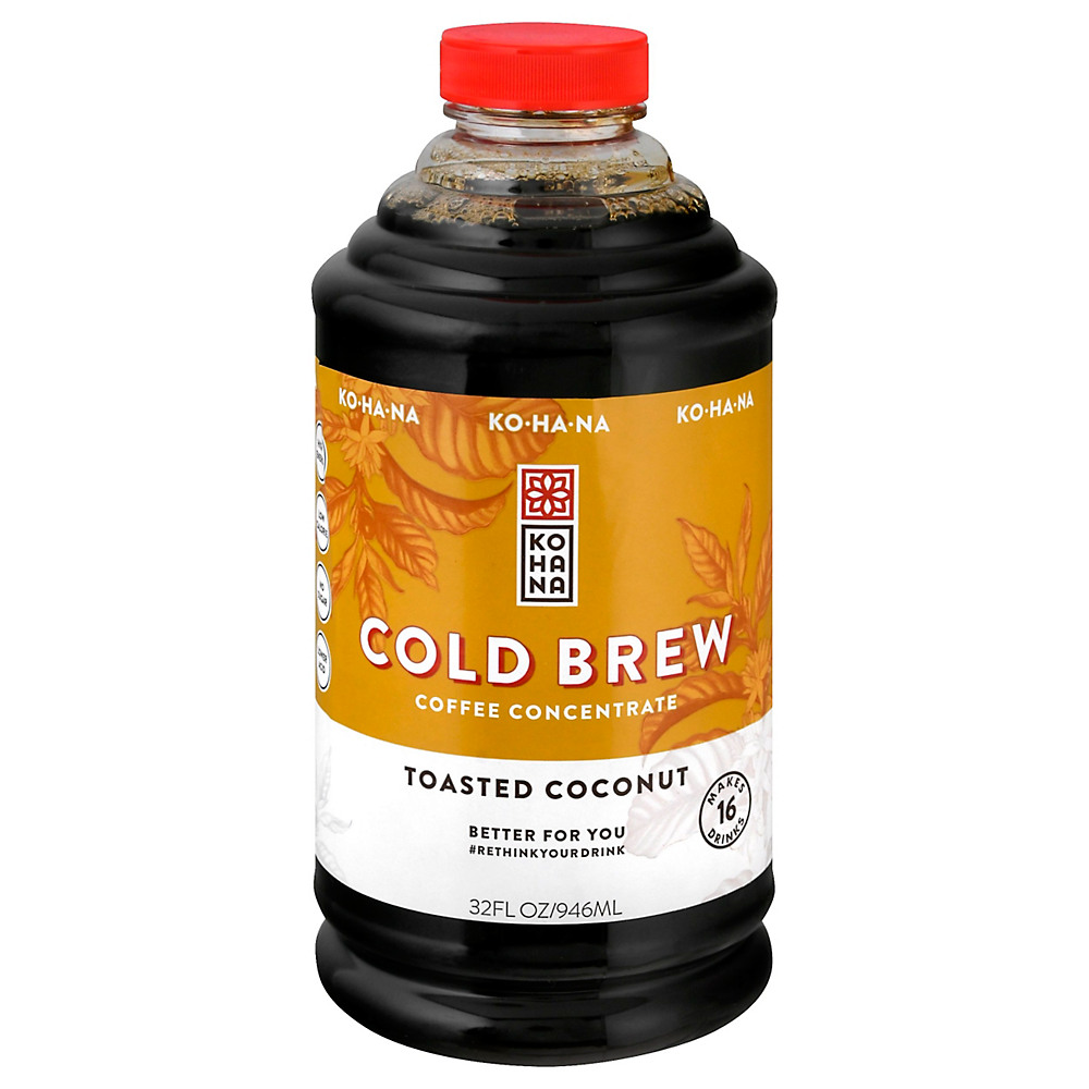 Calories in Kohana Coffee Cold Brew Concentrate Toasted Coconut, 32 oz