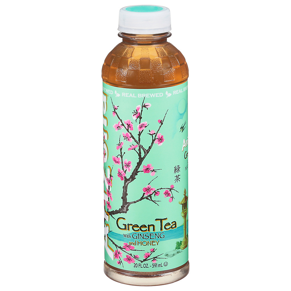 Calories in Arizona Green Tea With Ginseng And Honey, 20.5 oz