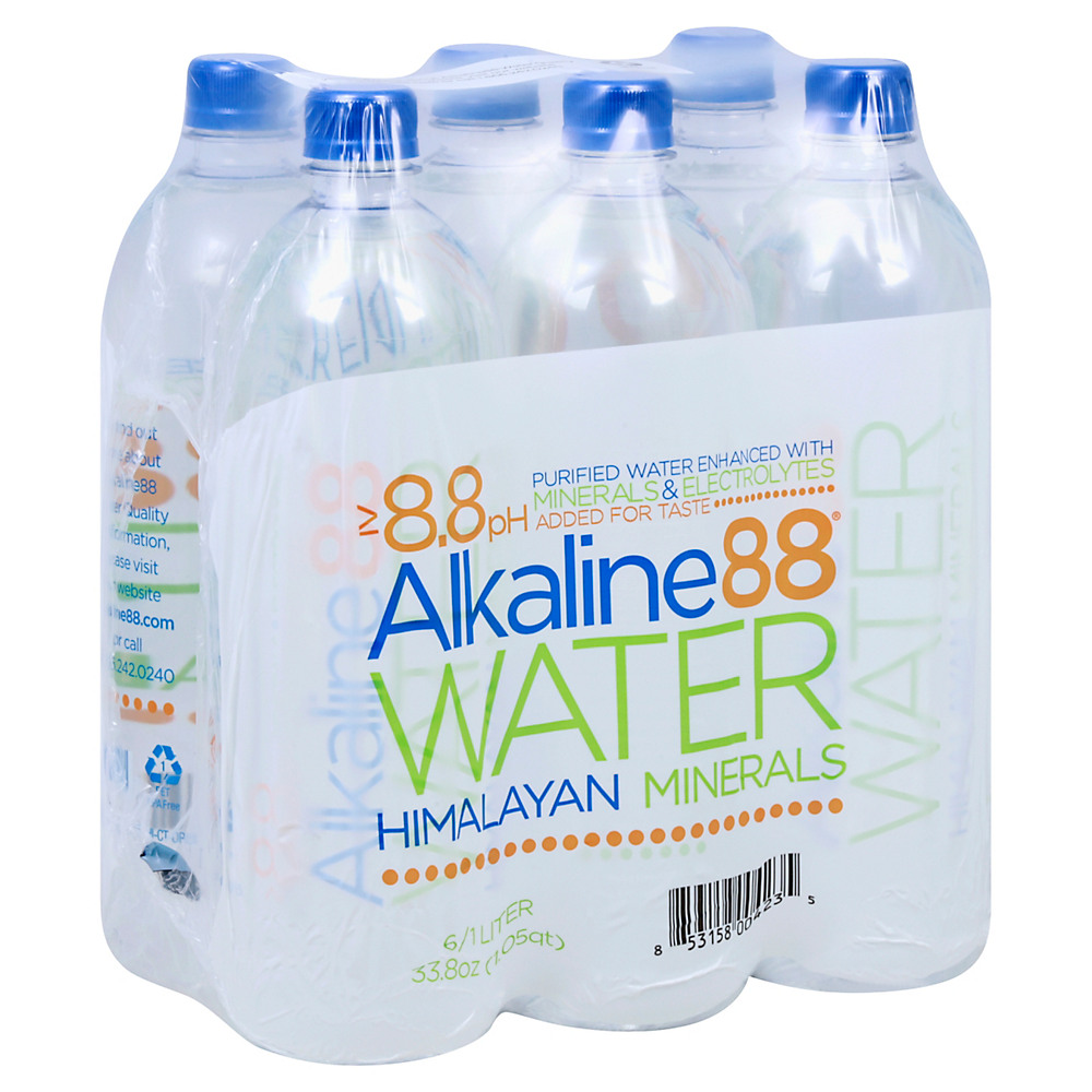 Calories in Alkaline88 Himalayan Minerals Water 1 Liter Bottles, 6 pk